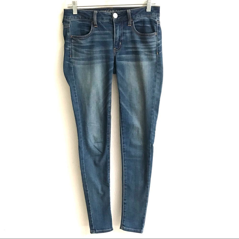 American Eagle Outfitters jegging denim jeans 2L